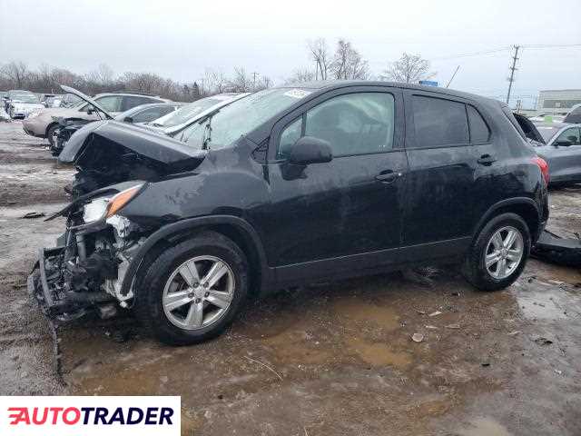 Chevrolet Trax 1.0 benzyna 2020r. (CHICAGO HEIGHTS)