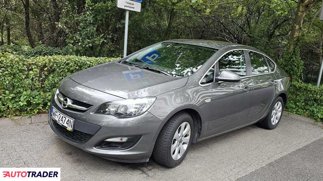 Opel Astra 1.4 benzyna + LPG 140 KM 2016r. (Warszawa)