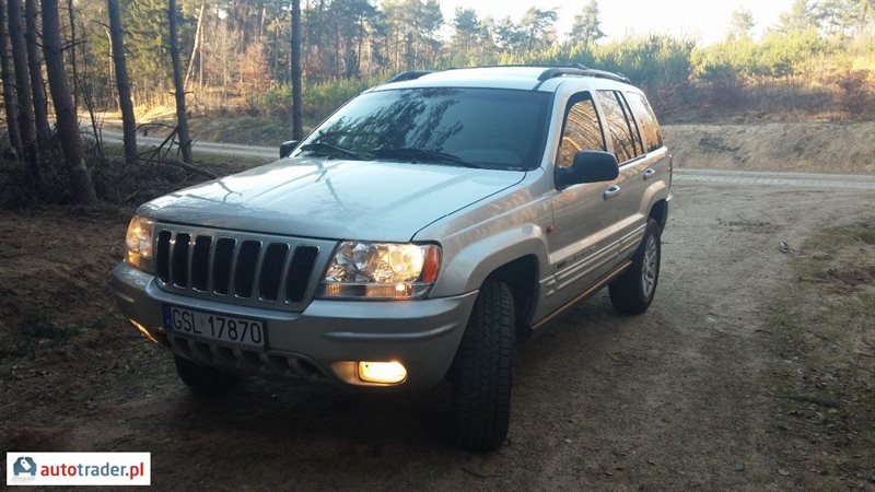 Jeep Grand Cherokee 2002 2.7 163 KM Jeep Grand Cherokee 2002 2.7 163 KM