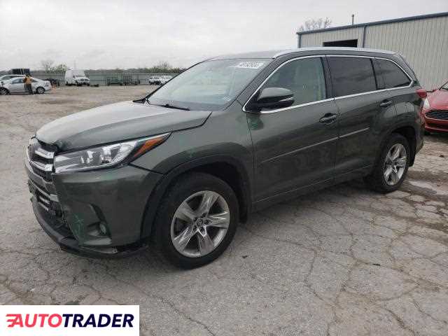 Toyota Highlander 3.0 benzyna 2018r. (KANSAS CITY)