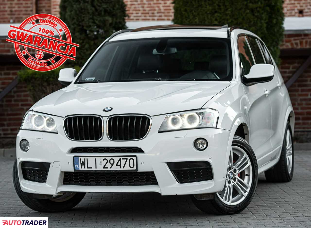 BMW X3 2011 2.0 184 KM