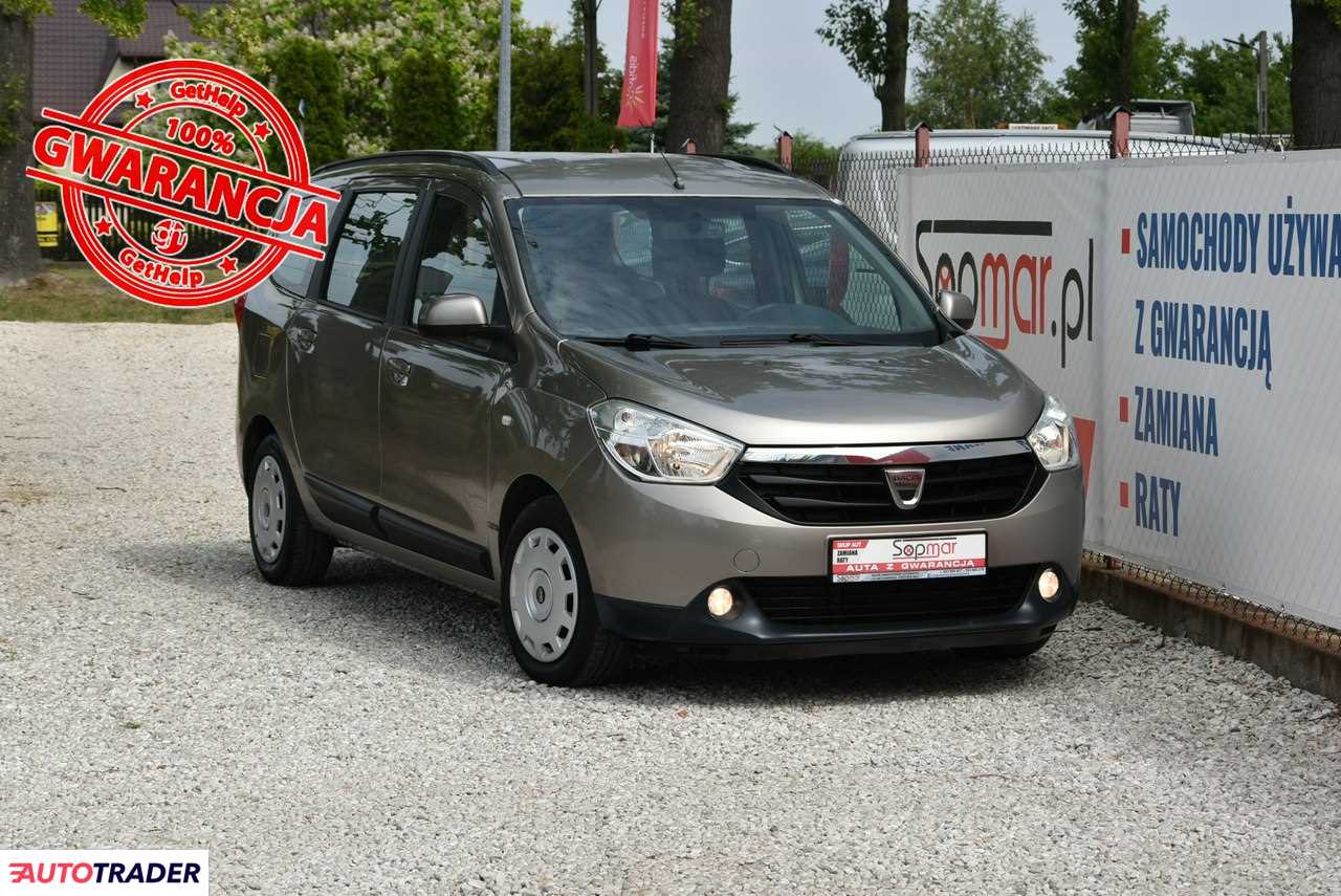 Dacia Lodgy 2013 1.6 82 KM Dacia Lodgy 2013 1.6 82 KM