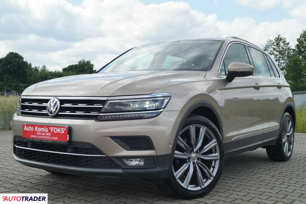 Volkswagen Tiguan 2019 2.0 150 KM Volkswagen Tiguan 2019 2.0 150 KM