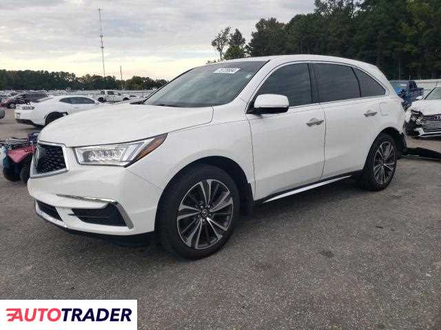 Acura MDX 3.0 benzyna 2020r. (DUNN)