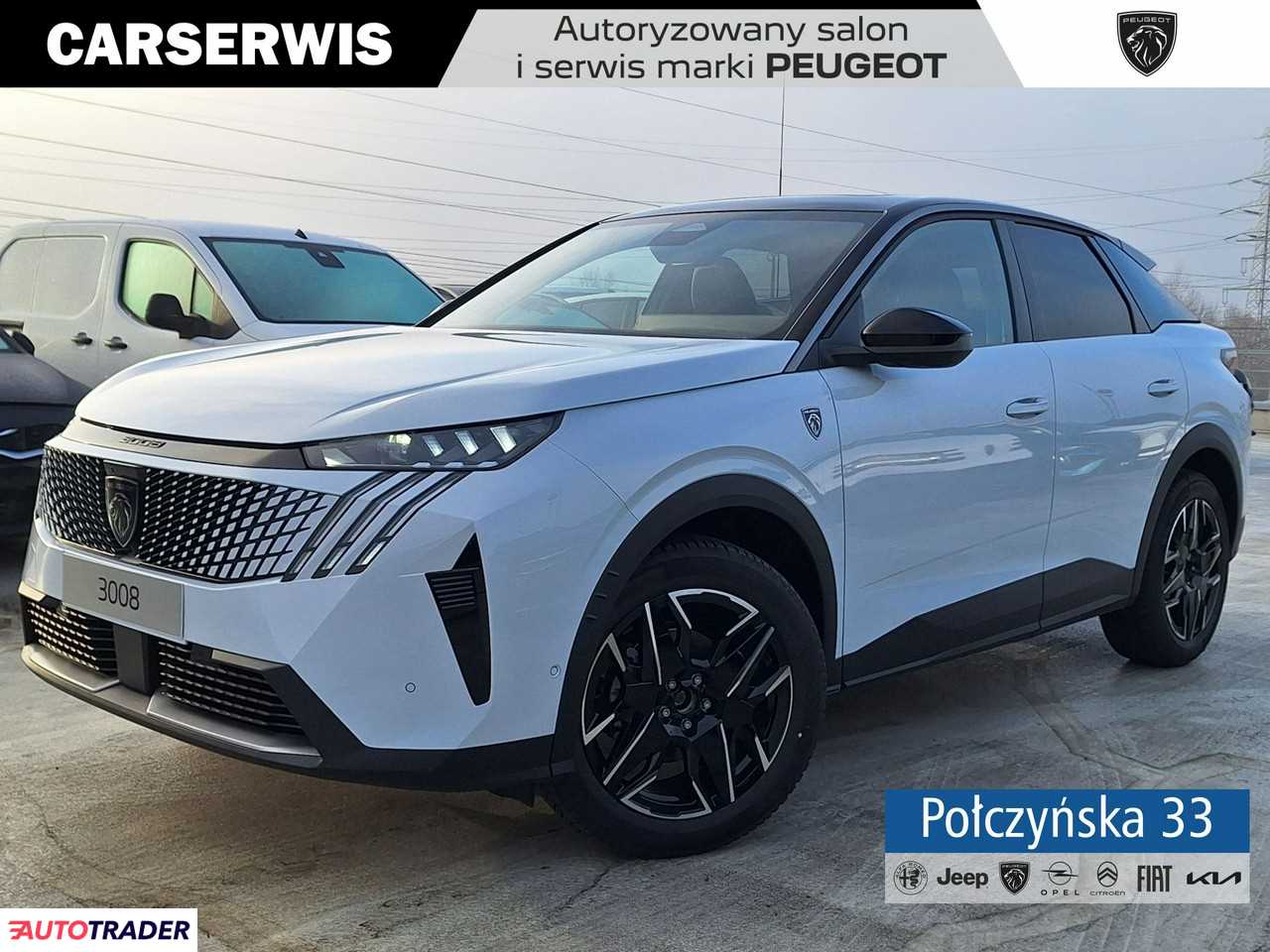 Peugeot 3008 1.2 benzyna 136 KM 2024r. (Warszawa)