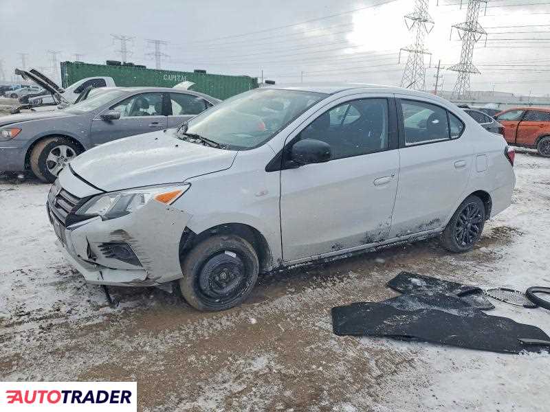 Mitsubishi Mirage 2022 1