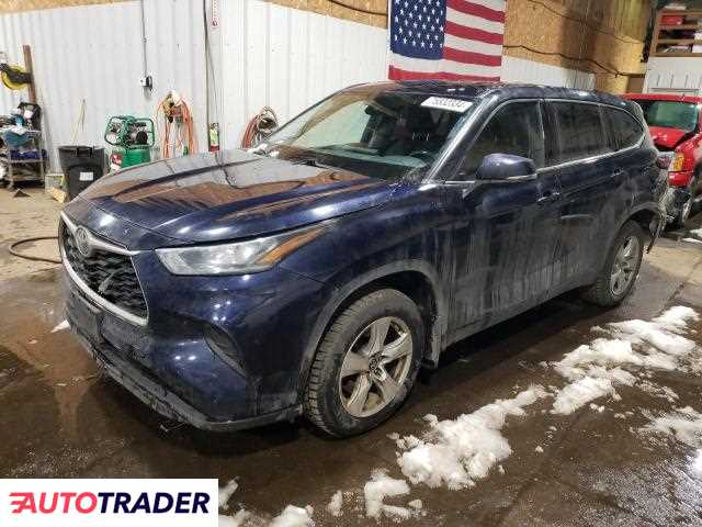 Toyota Highlander 3.0 benzyna 2020r. (ANCHORAGE)