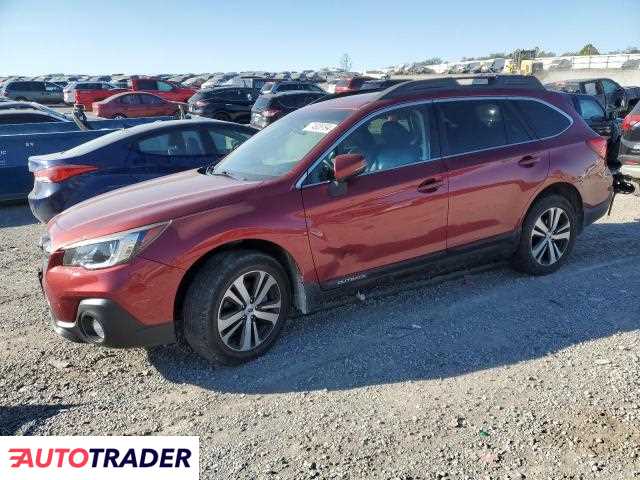 Subaru Outback 2.0 benzyna 2018r. (EARLINGTON)