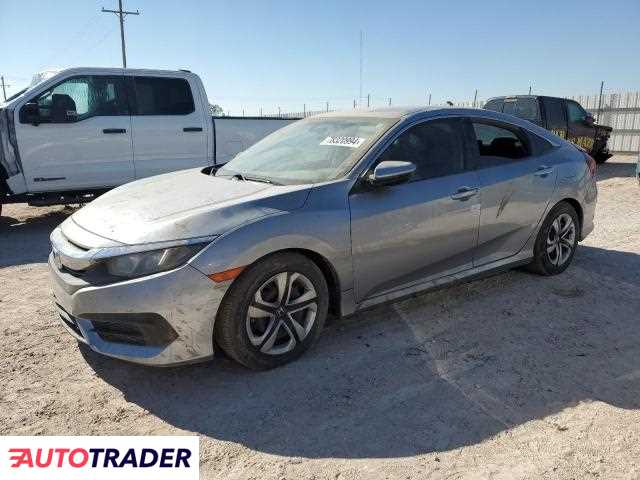 Honda Civic 2.0 benzyna 2018r. (ANDREWS)