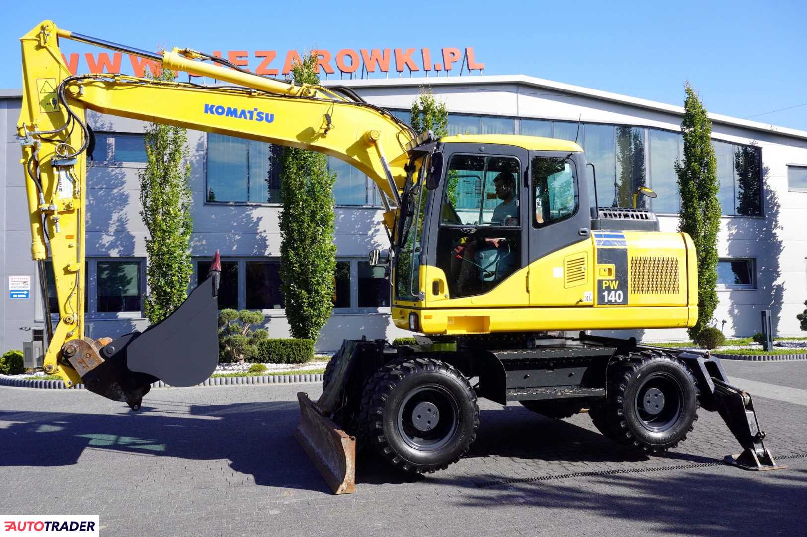Komatsu PW140-7 2014r. Komatsu PW140-7 2014r.