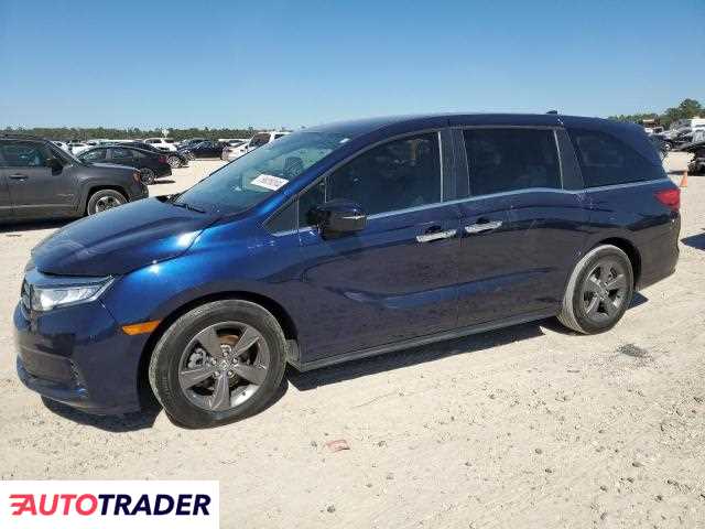 Honda Odyssey 3.0 benzyna 2022r. (HOUSTON)