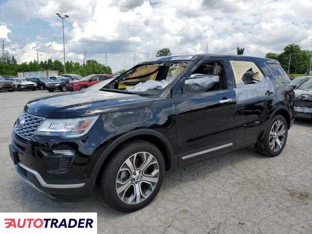 Ford Explorer 3.0 benzyna 2018r. (CAHOKIA HEIGHTS)