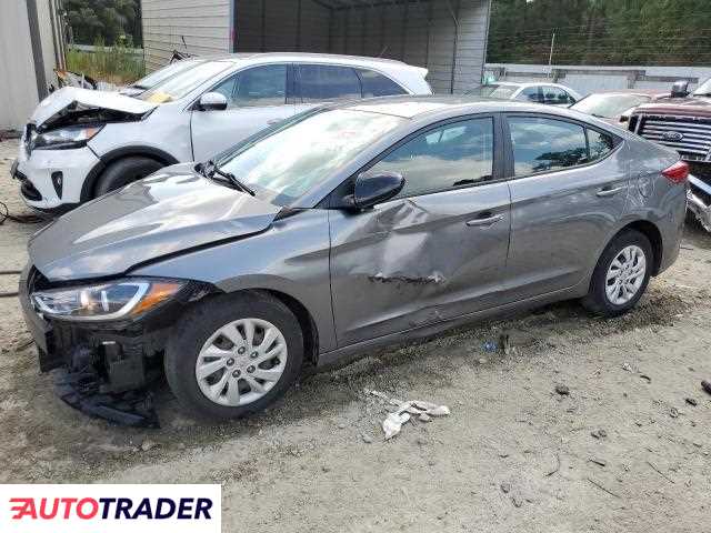 Hyundai Elantra 2.0 benzyna 2018r. (SEAFORD)