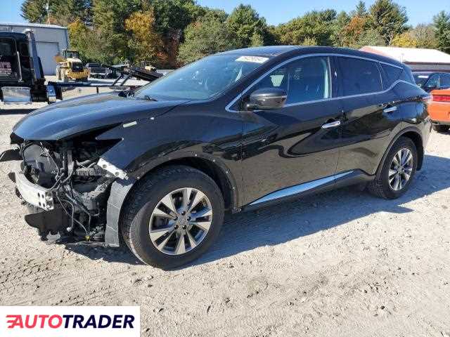 Nissan Murano 3.0 benzyna 2018r. (MENDON)