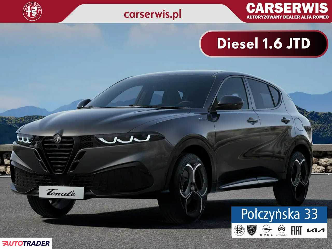 Alfa Romeo Pozostałe 2026 1.6 130 KM