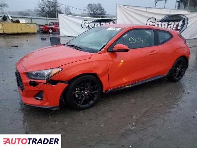 Hyundai Veloster 1.0 benzyna 2019r. (LEBANON)