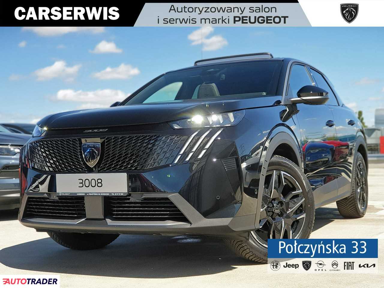 Peugeot 3008 2025 1.2 145 KM Peugeot 3008 2025 1.2 145 KM