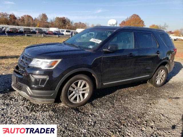 Ford Explorer 3.0 benzyna 2019r. (HILLSBOROUGH)