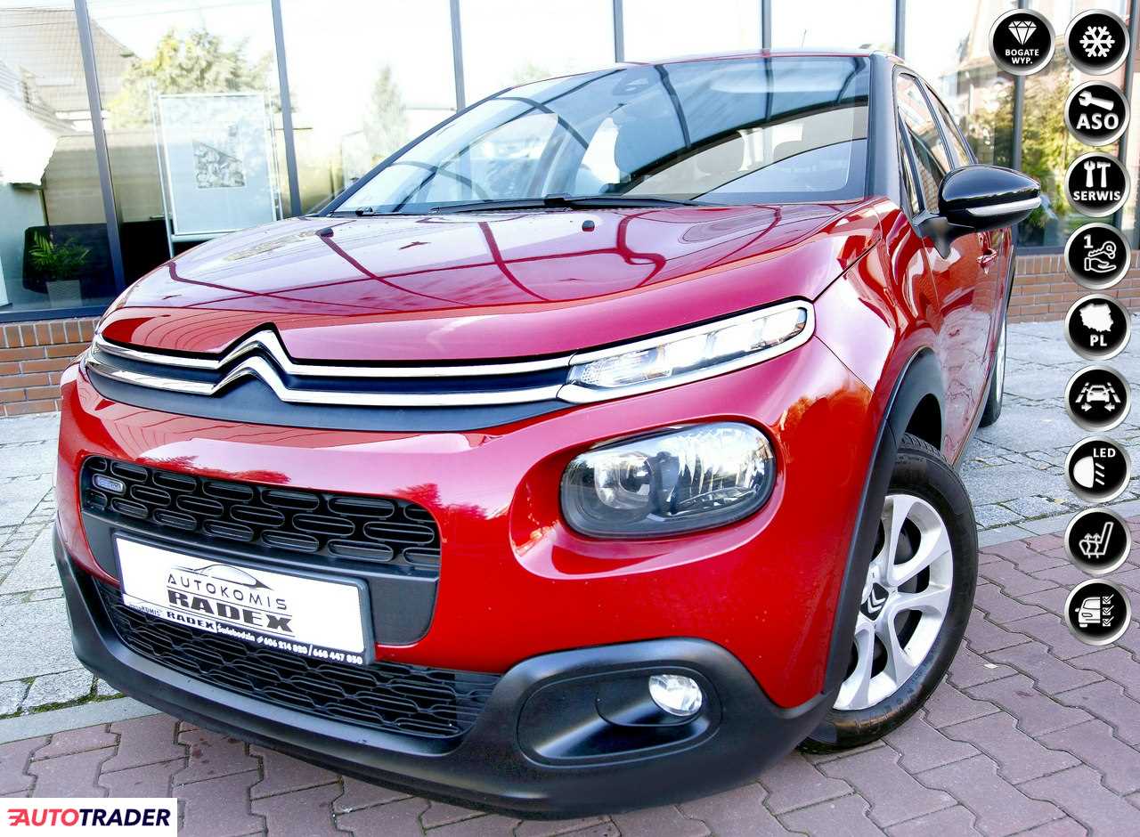 Citroen C3 2017 1.2 110 KM Citroen C3 2017 1.2 110 KM
