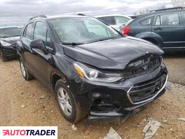 Chevrolet Trax 1.0 benzyna 2020r. (EARLINGTON)