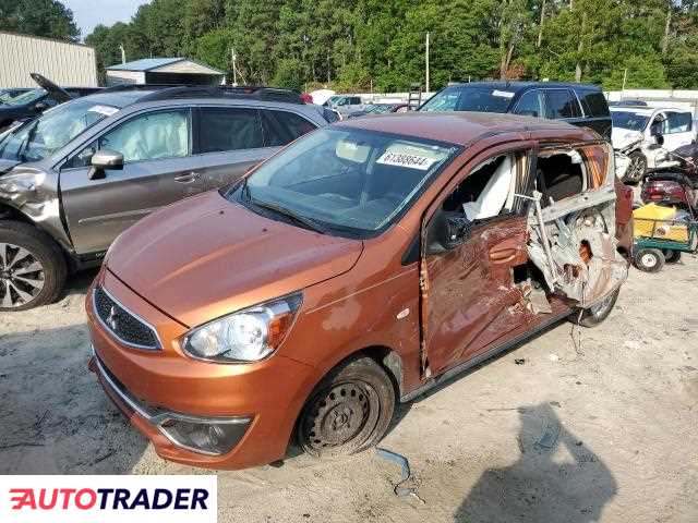 Mitsubishi Mirage 1.0 benzyna 2020r. (SEAFORD)