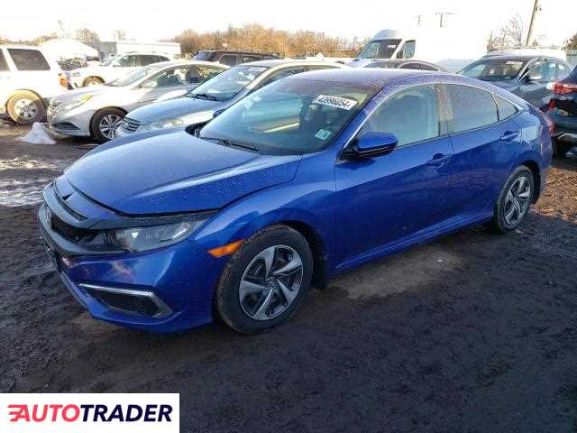 Honda Civic 2.0 benzyna 2020r. (HILLSBOROUGH)