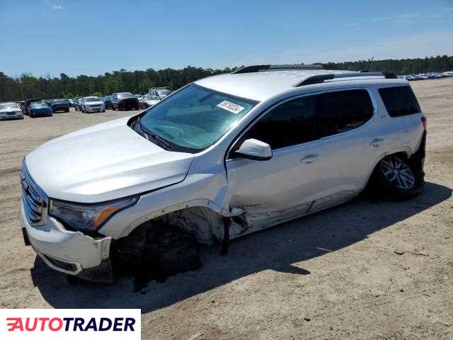 GMC Acadia 2.0 benzyna 2018r. (HARLEYVILLE)