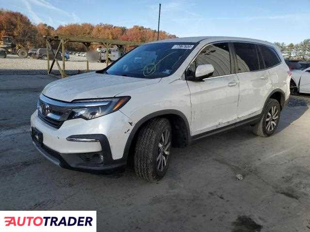 Honda Pilot 3.0 benzyna 2019r. (WINDSOR)