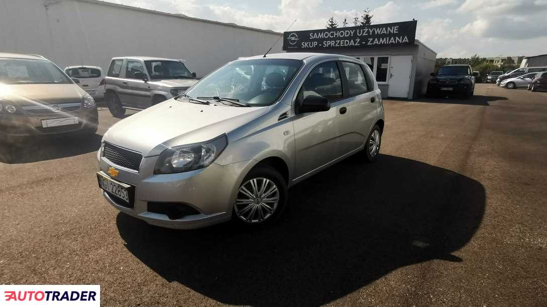 Chevrolet Aveo 2012 1.2 84 KM Chevrolet Aveo 2012 1.2 84 KM