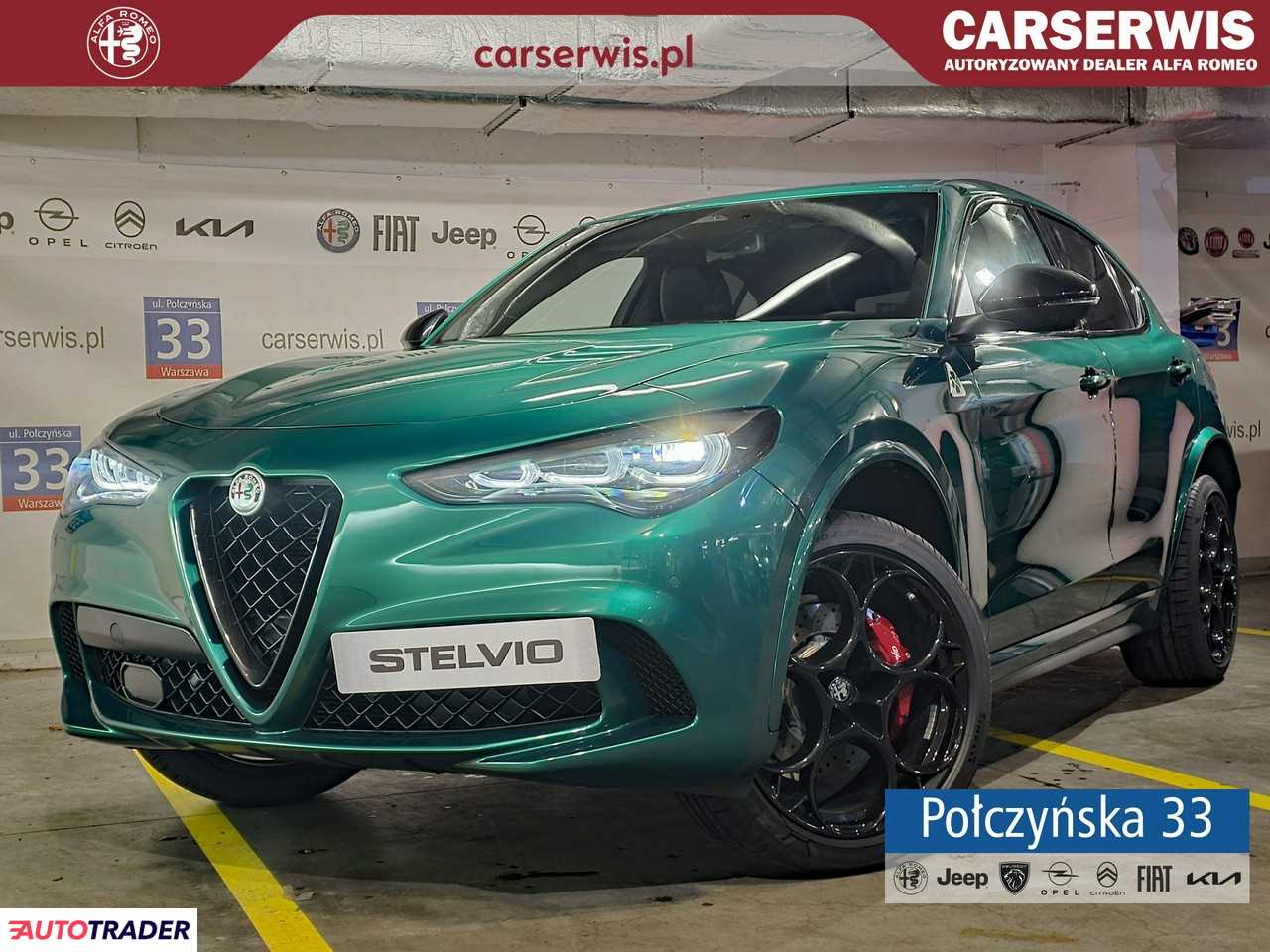 Alfa Romeo Stelvio 2.9 benzyna 520 KM 2024r. (Warszawa)