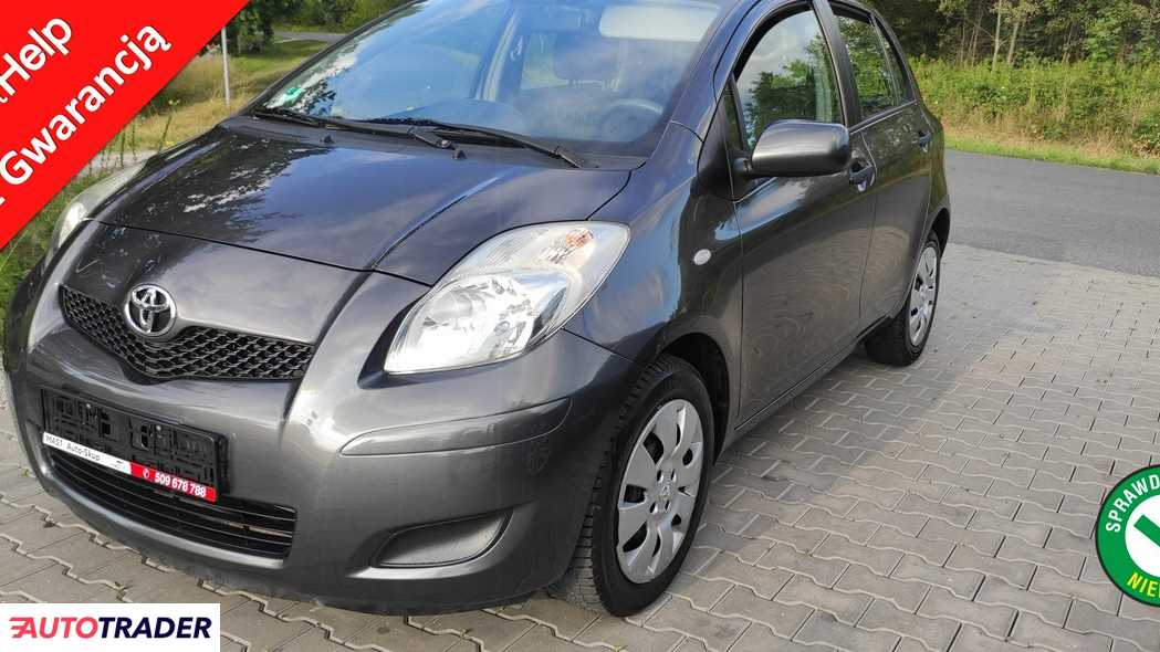 Toyota Yaris 2009 1.0 70 KM