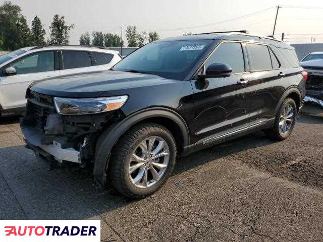 Ford Explorer 2.0 benzyna 2021r. (PORTLAND)