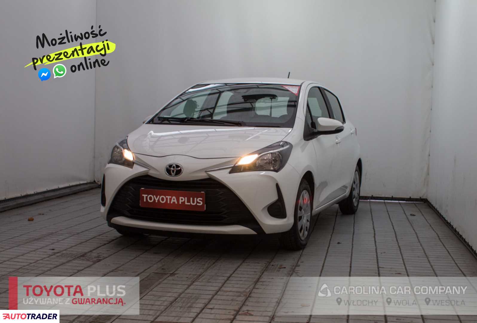 Toyota Yaris 2017 1.0 69 KM
