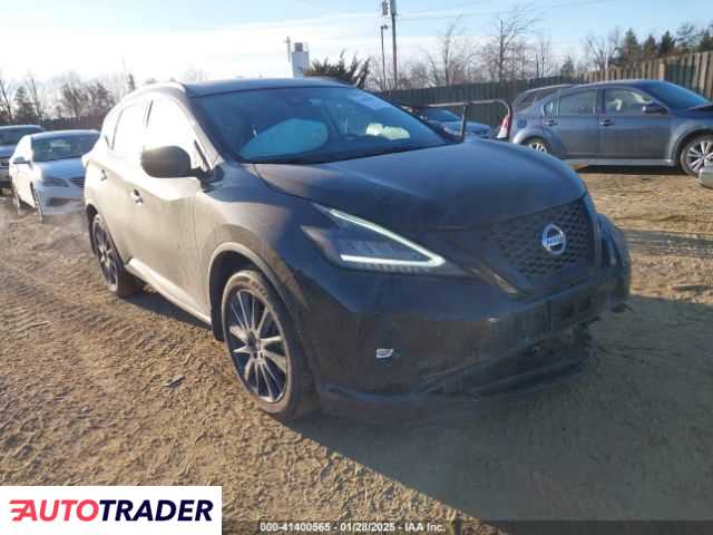 Nissan Murano 3.0 benzyna 2022r. (FREDERICKSBURG)