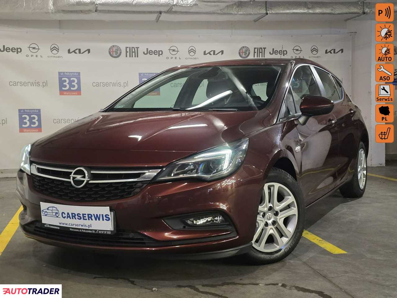 Opel Astra 2018 1.4 125 KM Opel Astra 2018 1.4 125 KM