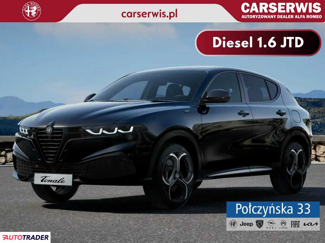 Alfa Romeo Pozostałe 2026 1.6 130 KM