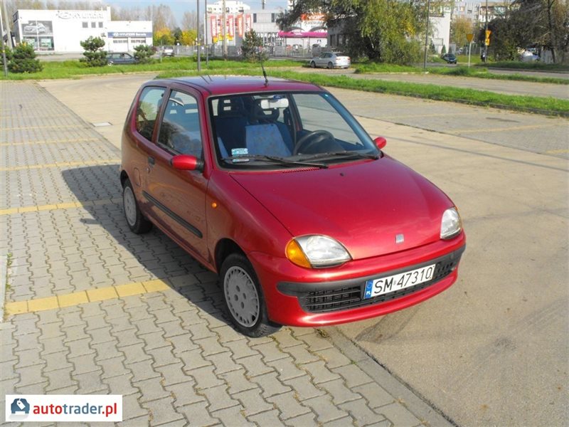 Fiat Seicento 1999 1.1 54 KM Fiat Seicento 1999 1.1 54 KM