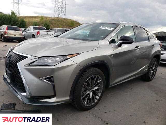 Lexus RX 3.0 hybrydowy 2018r. (LITTLETON)