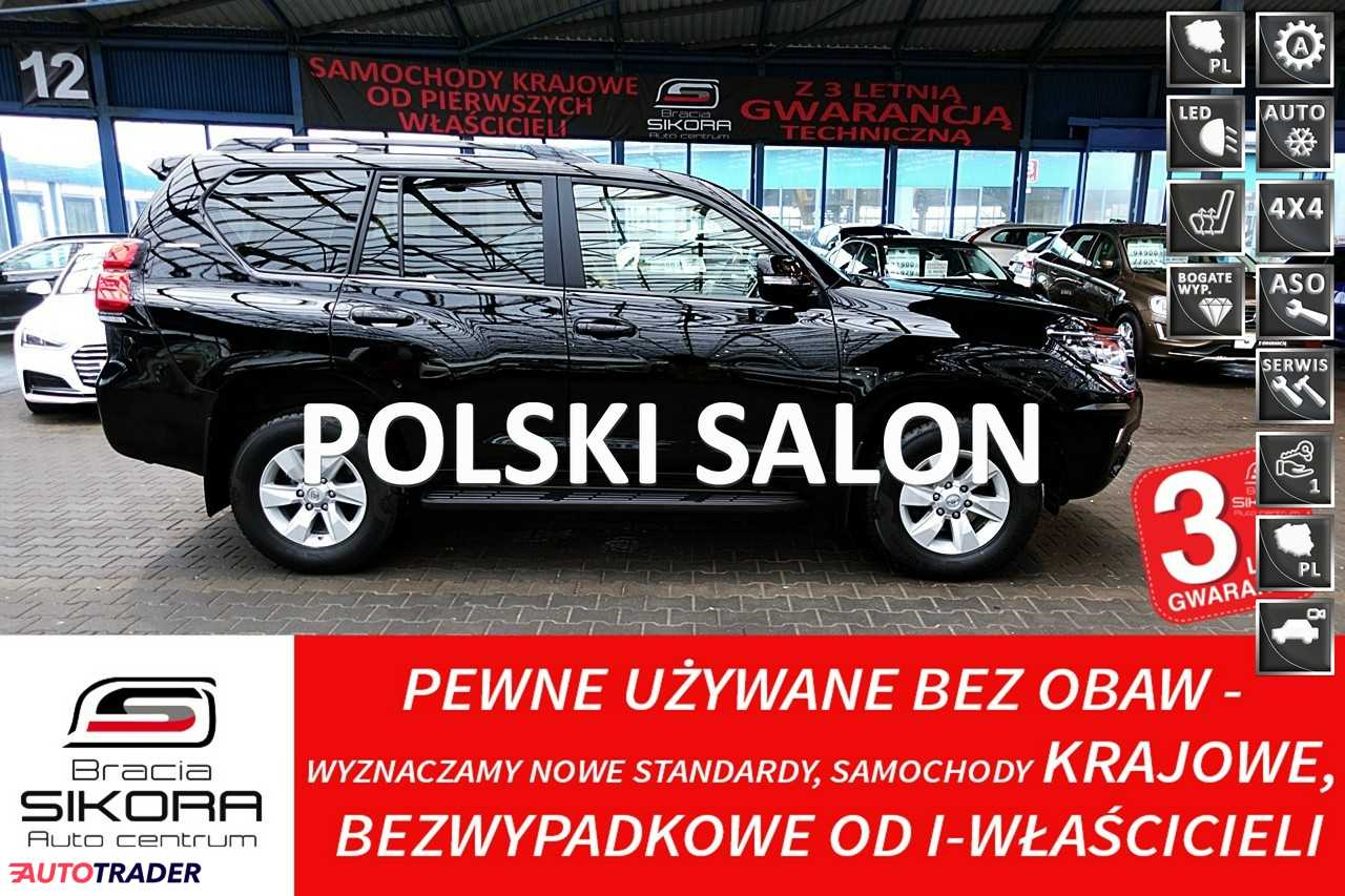 Toyota Land Cruiser 2.8 diesel 177 KM 2018r. (Mysłowice)