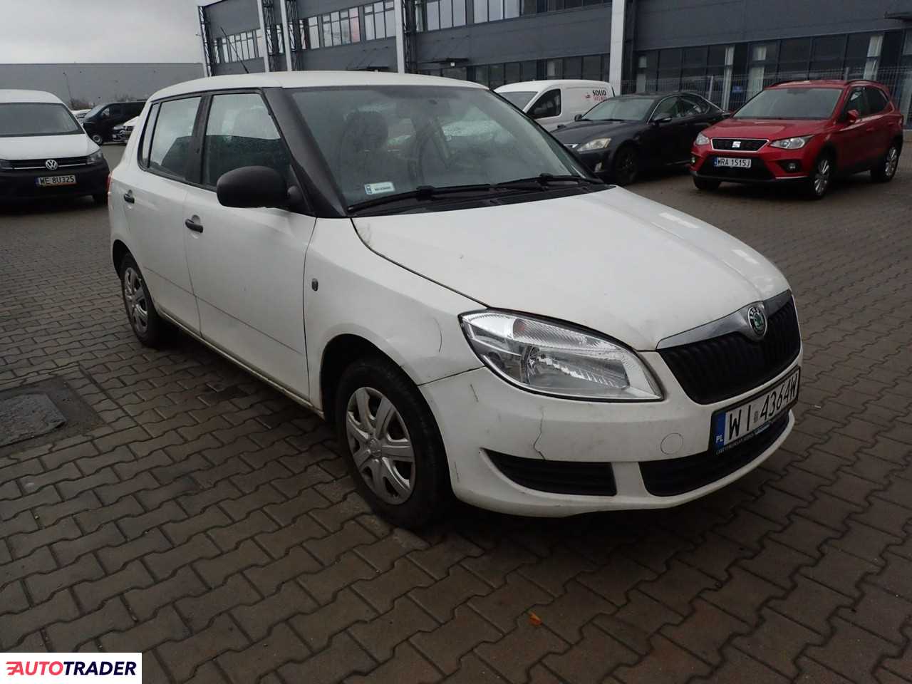 Skoda Fabia 1.2 benzyna 69 KM 2014r. (Komorniki)