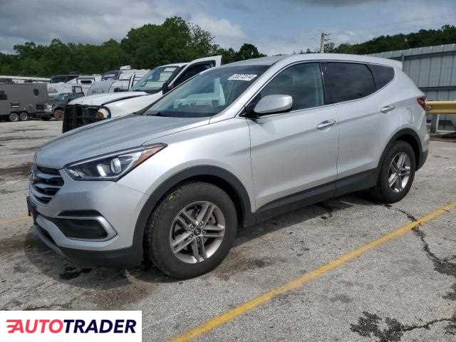 Hyundai Santa Fe 2.0 benzyna 2018r. (KANSAS CITY)