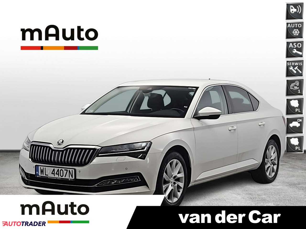 Skoda Superb 2019 2.0 150 KM Skoda Superb 2019 2.0 150 KM