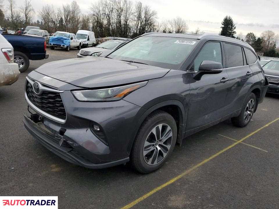 Toyota Highlander 2022 3