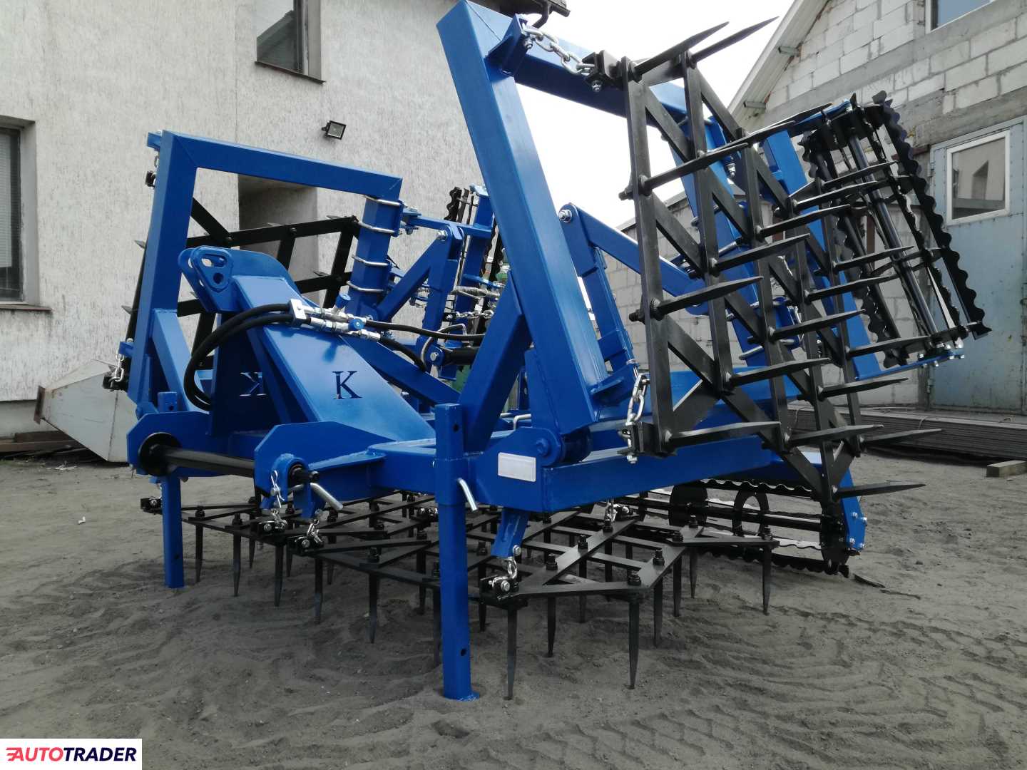 Kinstal Brona polowa ciężka hydraulicznie składana