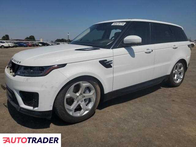 Land Rover Range Rover Sport 3.0 benzyna 2018r. (FRESNO)