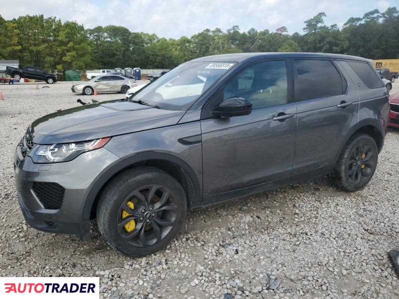 Land Rover Discovery Sport 2019 2