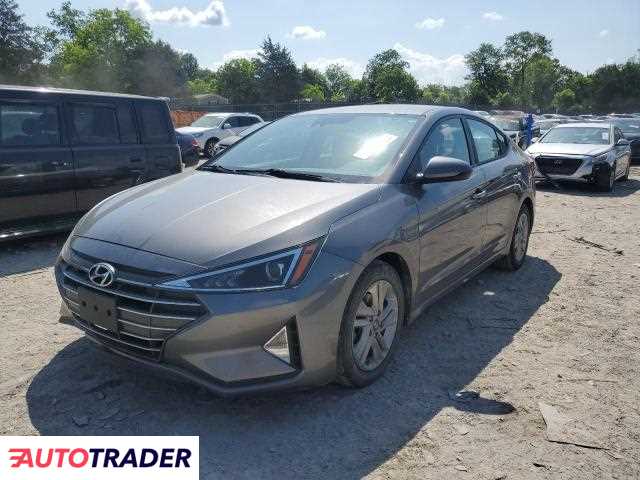 Hyundai Elantra 2.0 benzyna 2020r. (MADISONVILLE)