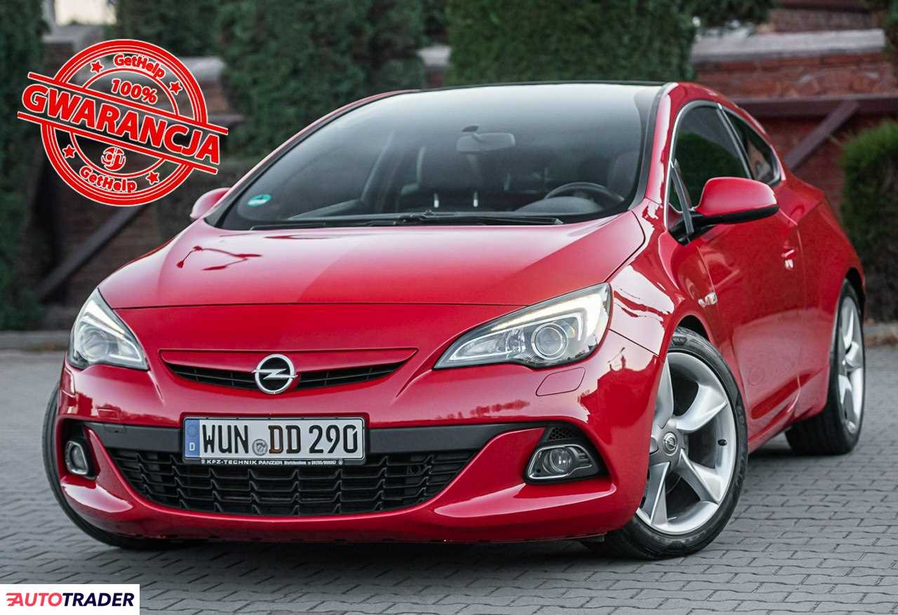 Opel Astra 2012 2.0 195 KM Opel Astra 2012 2.0 195 KM