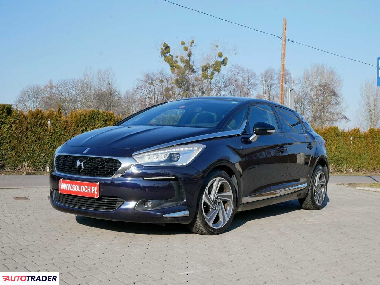 Citroen DS5 2.0 diesel 180 KM 2016r. (Goczałkowice-Zdrój)