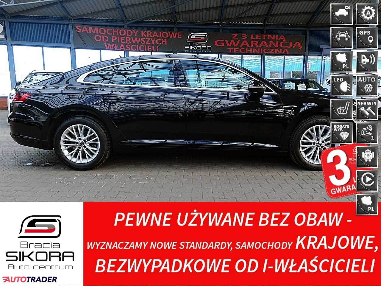 Volkswagen Arteon 2022 2 190 KM Volkswagen Arteon 2022 2 190 KM